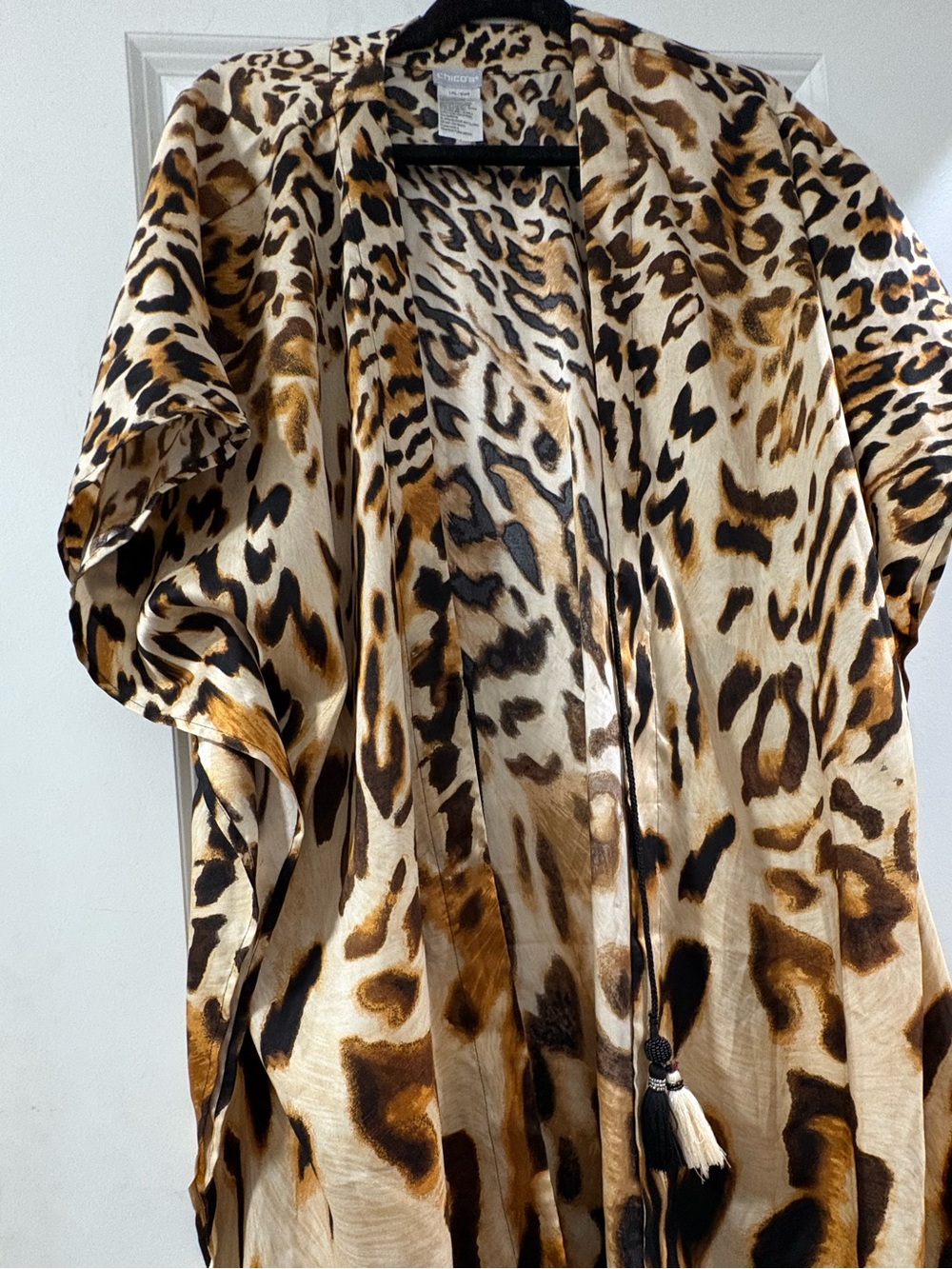 Chico's Animal Print kimono